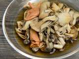 Champignons marinés à la japonaise