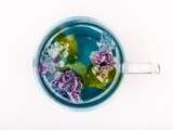 Mauve des bois ou la tisane bleue