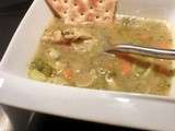 Soupe poulet et nouilles