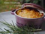 Gratin Dauphinois à l'infusion de Romarin