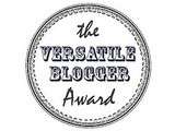 The Versatile Blogger Award