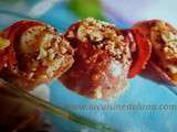 Brochette de coquille St Jacques