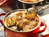 Gratin de cabillaud forestier 8PP