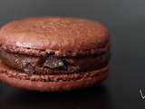 Macarons au chocolat au lait et chocolat noir craquant