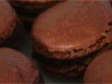 Macarons au chocolat