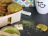 Biscuits Thé Matcha & Chocolat Blanc