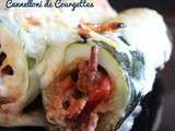 Cannelloni de Courgettes