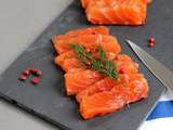 Gravlax de Saumon Aneth & Baies Roses