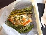 Papillote de Poulet & Asperges Vertes