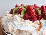 Pavlova Fraises - Kiwis