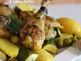 Poulet au Citron Confit & Olives Vertes