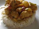 Poulet lait de coco & curry