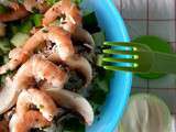 Salade Crevettes & Champignons