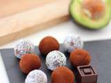 Truffes Avocat - Chocolat Noir {Vegan}