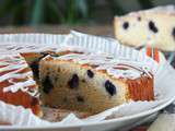 Gâteau au yaourt revisité en un moelleux aux myrtilles