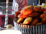 Mini madeleines apéro aux légumes