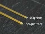 Spaghettonis terre et mer