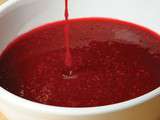 Coulis de framboises