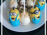 Cake pops minions