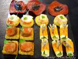 4 Mises en bouche recettes apéritives