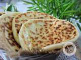 Cheese naan facile à la poêle