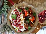 Fatteh d’aubergine à la viande