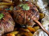 Paupiettes de Veau marinées au Four