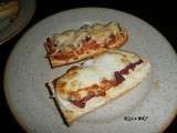 Baguettes pizza