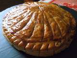 Galette des rois creme d'amande et abricot