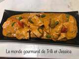 Poulet au curry et lait coco