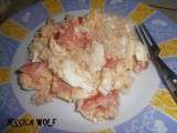 Salade de riz, tomates et thon