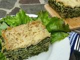 Lasagnes à la florentine (épinards) façon terrine #végétalien