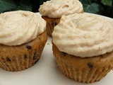 Mini-cupcakes poires chocolat - crémeux noisette haricots blancs