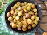 Pommes de terre nouvelles sautées et sauce aux herbes 🌿