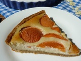 Tarte amandine aux abricots