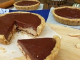 Tartelettes chocolat - cacahuète