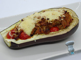 Aubergines farcies au thon