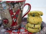 Biscuits au beurre de cacahuètes et pépites de chocolat