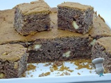 Brownie de patate douce au chocolat blanc