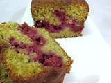 Cake pistache framboise