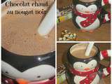 Chocolat chaud au nougat noir