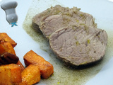 Confit de filet mignon au miel et orange