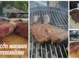 Entrecôte marinade Méditerranéenne