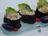 Gunkan crabe avocat