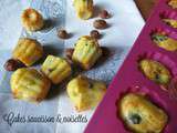 Mini cakes saucisson et noisettes