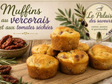 Muffins au Vercorais et aux tomates séchées