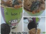 Mug cake Oréo chocolat au lait