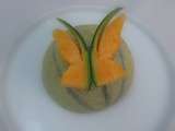 Papillons en melon