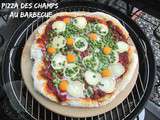 Pizza des champs au barbecue