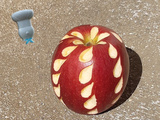 Pomme sculptée 26-1